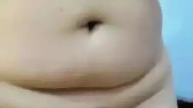 Topless Indian mom takes off red panties to make XXX buddy happy