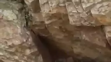 Girl lies still while man is scoring her being filmed by a XXX voyeur