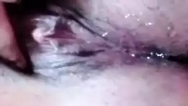 Naughty beauty fingering her hot pussy
