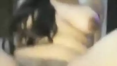 Cute bhabhi sucking penis and rides hard with condom on