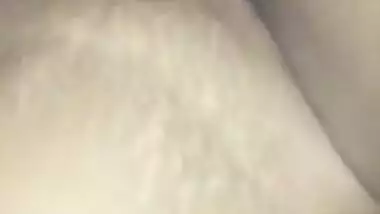 Naked Desi chick hides her face when taking XXX dick for the cam