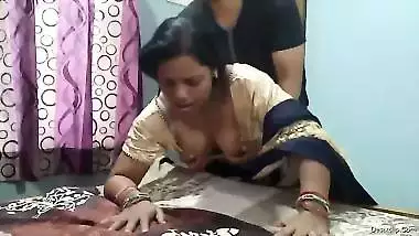 IT Engineer Trishala Fucked with Colleague on Hot Silk Saree After A Long Time