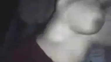 Punjabi wife exposing big boobs to lover
