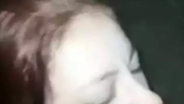 Video of Desi swanky Paki wife who gives a XXX blowjob to facial