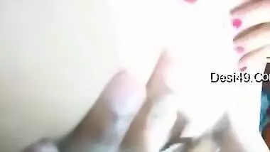 Today Exclusive- Hot Desi Village Couple Romance Pussy Shaving And Fucking Part 5