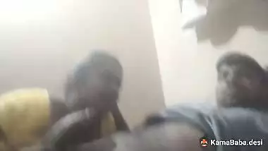 Man records his Bhabhi’s blowjob MMS, sucking his cock