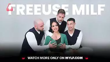 Mylf - Sexy Stepmom Krissy Lynn Gives Her Stepson Sloppy Blowjob In The Car And Then Fucks Him Hard