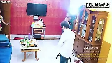 Desi Indian Hotel Big Milf Manager Riya wants Two Big Cock for Sex ( Hindi Audio )