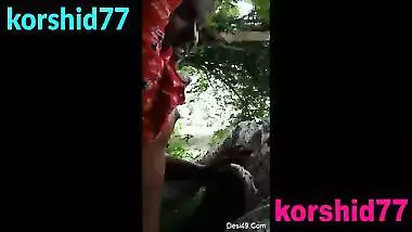Desi Young Girl Outdoor fucking