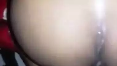 Big ass tamil wife doggy style fucking and cumshot with loud moaning