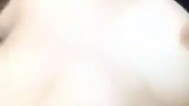 Love from India is proud of her sex boobs so she performs a XXX show