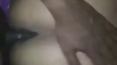 Big ass Bengali wife fucking in a doggy position