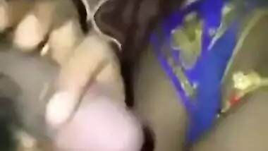 South big boobs wife with hubby sucking and jerking