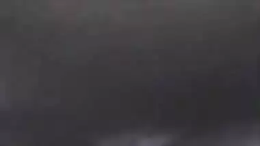 Desi hottie sucking her own boobs at home solo mms video footage