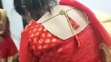 Bhabi With Saree Red Hot Neighbours Wife