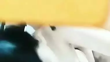 Hot Desi XXX babe gets her tight pussy hard fucked from behind MMS