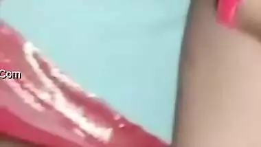 Today Exclusive- Village Girl Showing Her Pussy