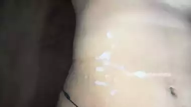 Indian Desi cute Cunt Lactating Bhabhi Fingering Tight Pussy, Got Massage & Cumshot from Lover with Breast Milk Scene