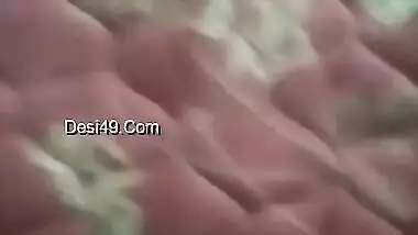 Today Exclusive- Telugu Wife Boobs Pressing Video Record By Hubby