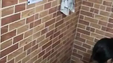 Desi Girl Bathing 2 clips Record By Hidden Cam Part 1